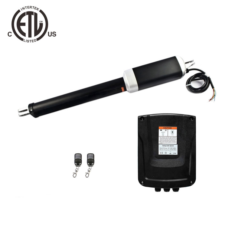 Aleko Single Swing Gate Operator with Remote Control