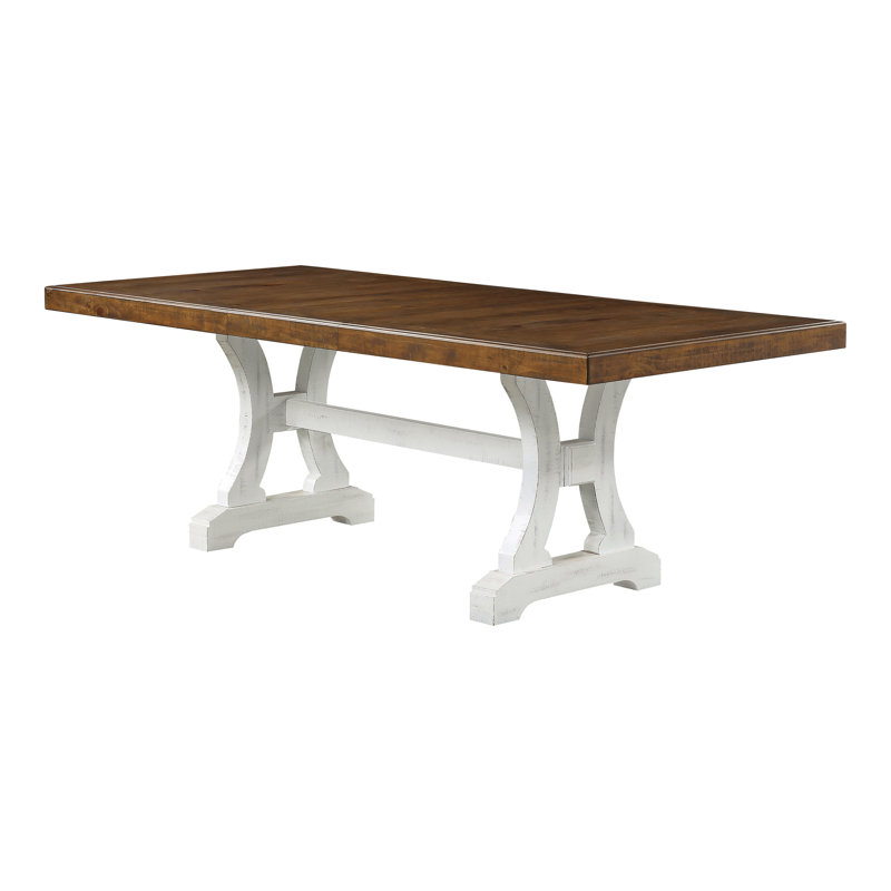 Joanie Extendable Solid Wood Base Dining Table