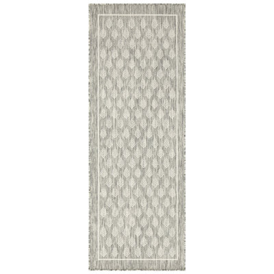 2,7 pi Tapis argent X X 7,3 Gchar2009 - polypropylène, teinté, adapté pour l'intérieur et l'extérieur