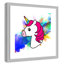 Art sur toile licorne arc-en-ciel-47848641-47848630