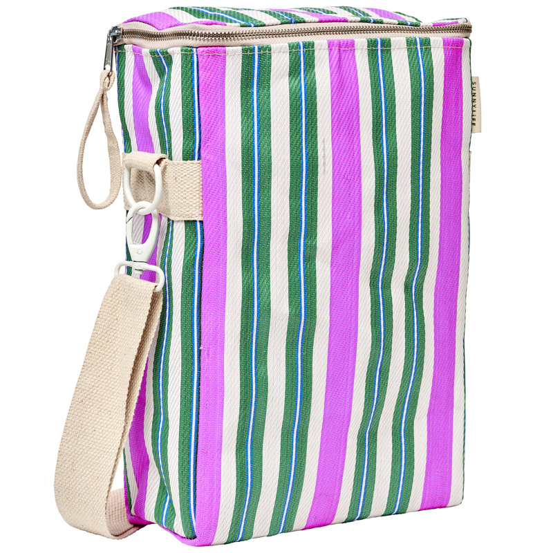 Nylon recyclé: sac isotherme pour boissons - vert ruppie maritime
