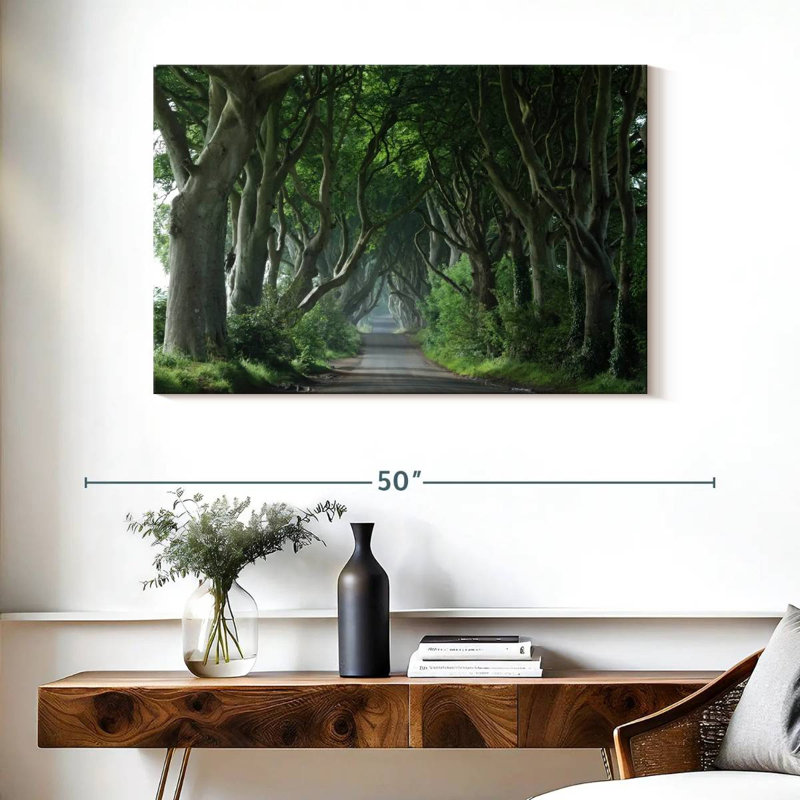 Harnek Dark Hedges, 26" H x 39" W