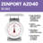 Zenport Gray Food Scale