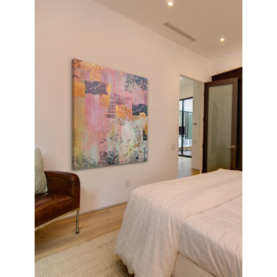 Spring Cyclone by Tracy Silva Barbosa - Wrapped Canvas Painting