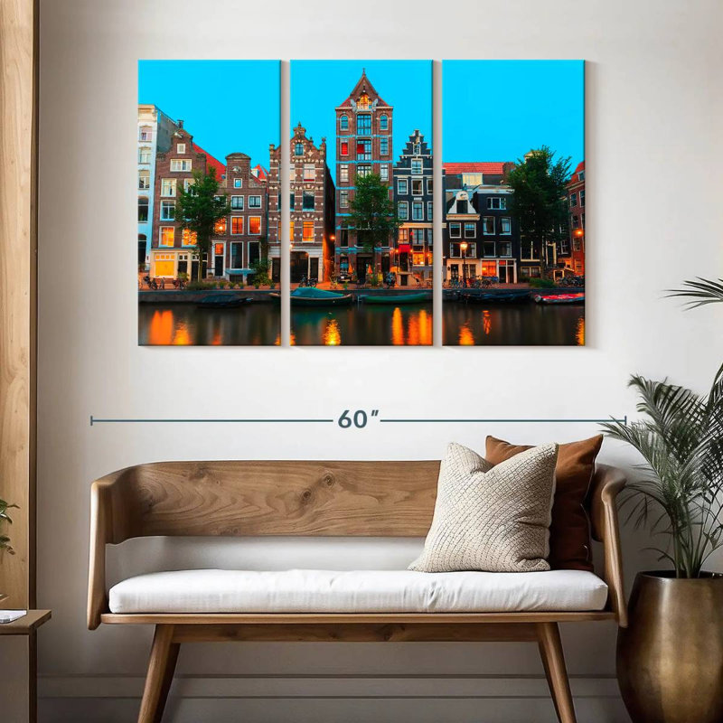 Sirci Dusky Amsterdam House, H 32 po x l 50 po