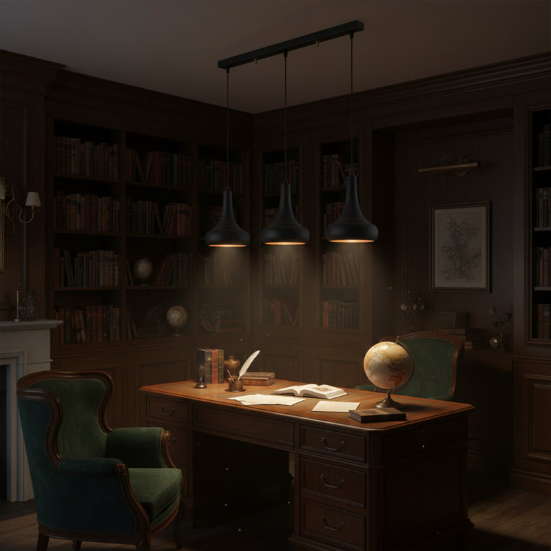 3-Light Adjustable Metal Linear Track Lighting
