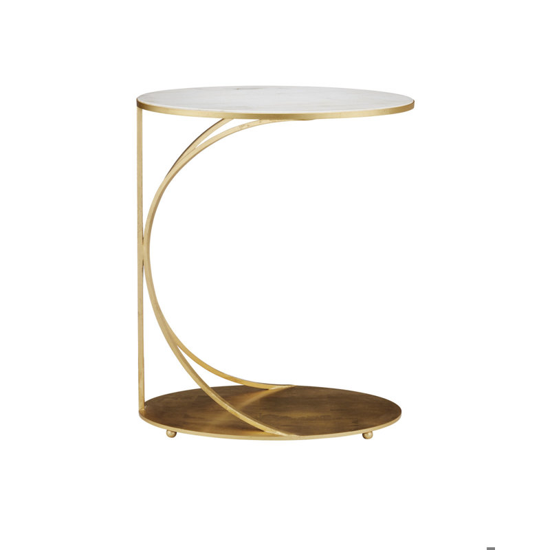 Orla Marble Top End Table
