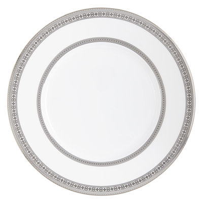 Platinum Leaves Bone China Charger