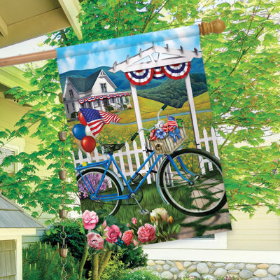 Drapeau maison patriotique