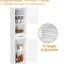 Bathroom Tall Cupboard - 1 Drawer, 2 Doors, Construction, , White Locker Proof Interior