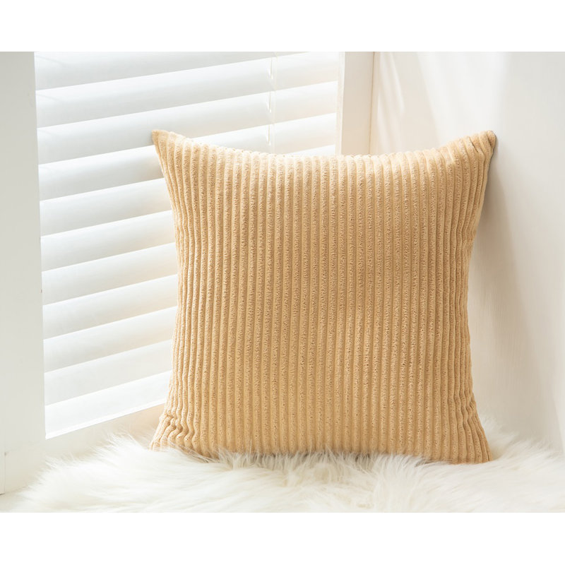 Alhakim Square Scatter Cushion Cover, Camel