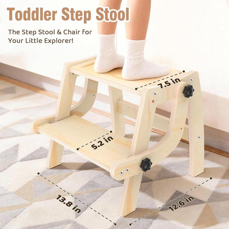 Escabeau pour tout-petit pliable pour enfants