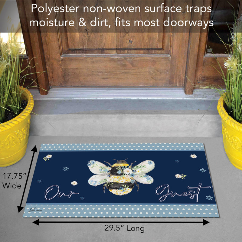 Tapis d'entrée / extérieur Bee Our