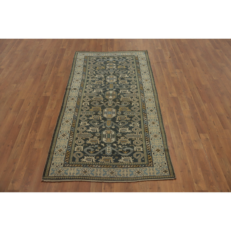 Tapis Kazak noué à la main 3 x 6