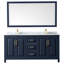 Ensemble de meuble-lavabo double 72 "avec miroir Daria-97900762-97900763-97900767