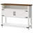 Chaseburg Console Table Farmhouse Entryway Table with 2 Cabinets