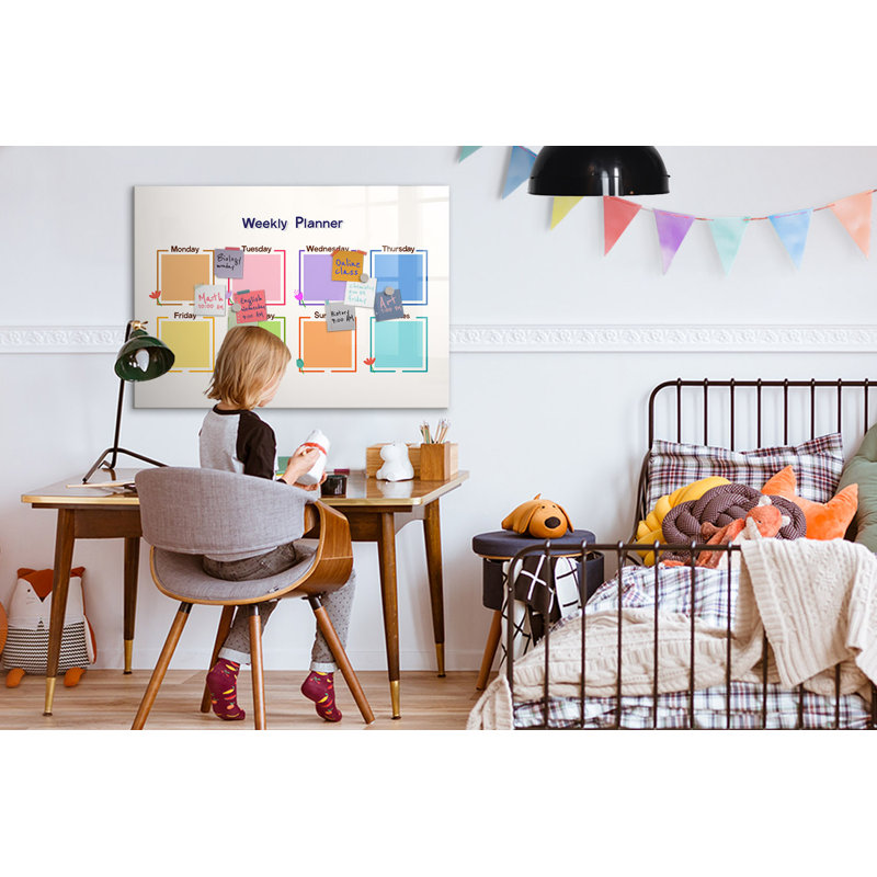 Magnetic Glass Dry Erase Board