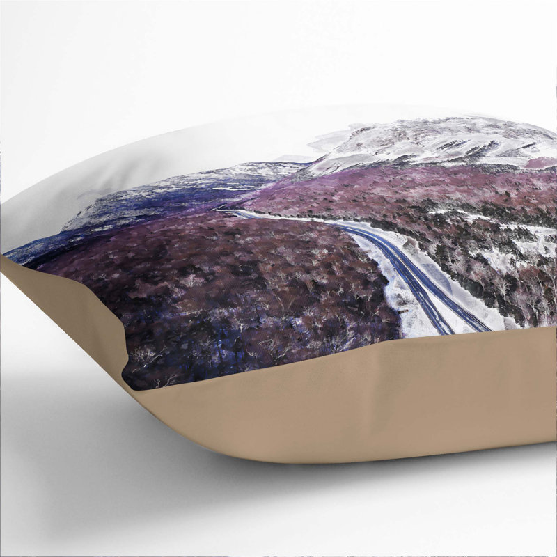Square Throw Cushion, Stone, 40cm H x 40cm W x 15cm D