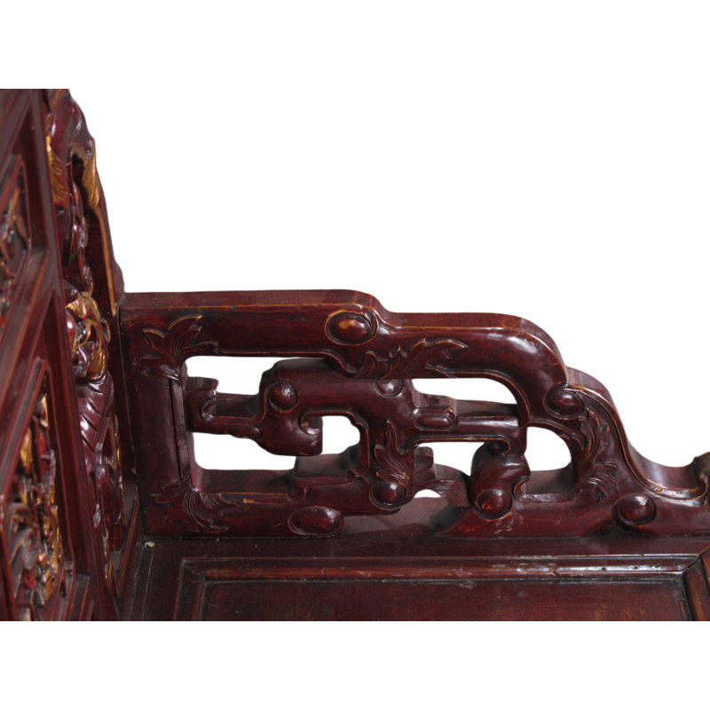 Asian Classic Solid Wood Arm Chair