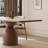 Medieval Style Solid Wood Rock Slab Dining Table-105973252