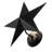 15" Wide Texas Star Wall Sconce