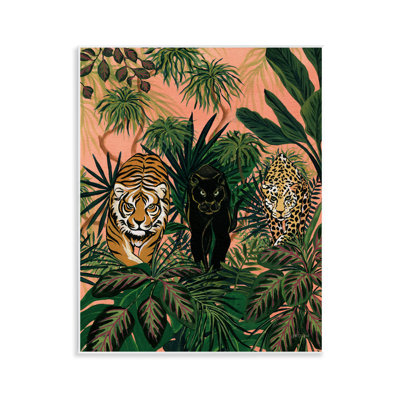  Art mural Boho Jungle Prowler par Yvette St. Amant