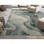 Tapis bleu sarcelle Charlee-63850908