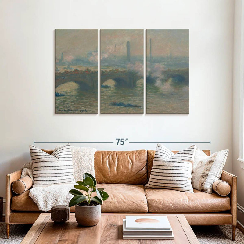 Lilie Waterloo Bridge, 36" H x 57" W
