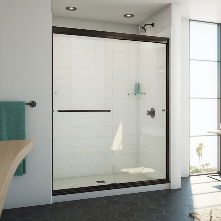DreamLine Alliance Pro ML 56-60 in. W x 74 1/2 in. H Semi-Frameless Sliding Shower Door