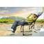 Chaise de réalisateur pliante surdimensionnée portative robuste avec table d'appoint et poche pour les activités de plein air-1206064681