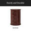 Table de chevet en bois, table d'appoint, table de bout ronde