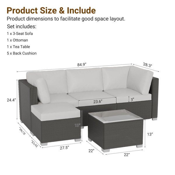 Dimensions du produit
