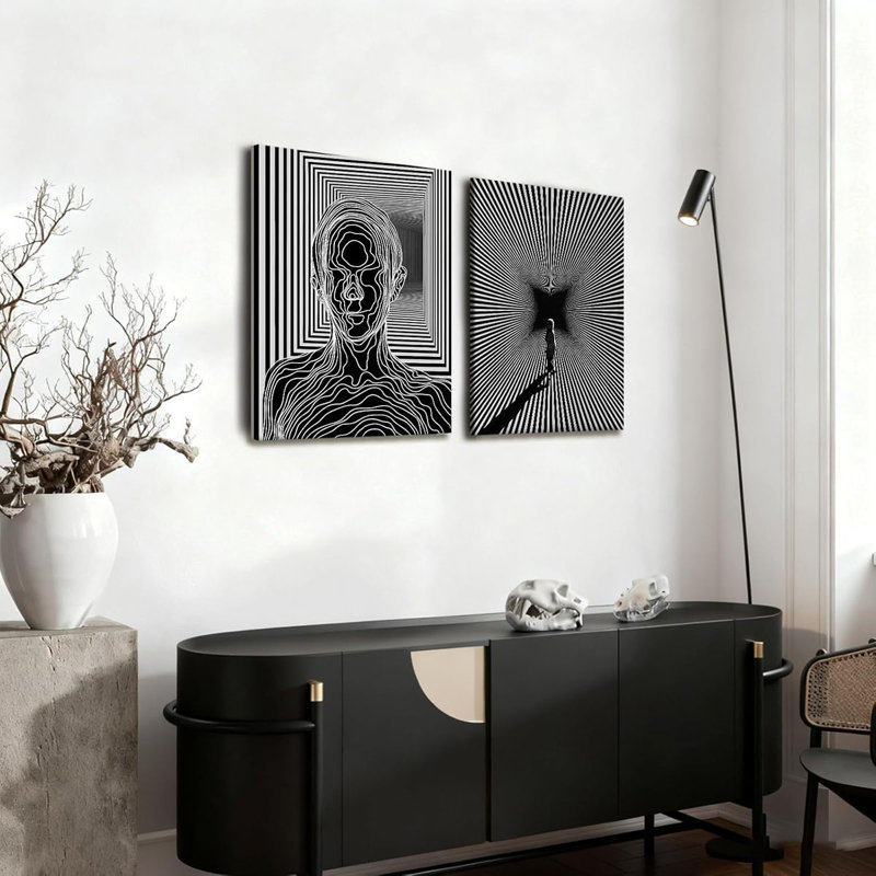 2 Piece Wrapped Canvas Print