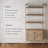 72'' H x 32'' W Seagrass Bookcase-876605305