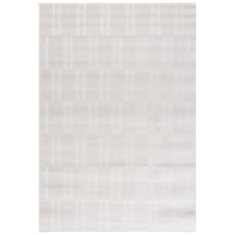 Tapis à motif géométrique Kevonte Performance, Rectangle 5 pi 2 po x 7 pi 6 po