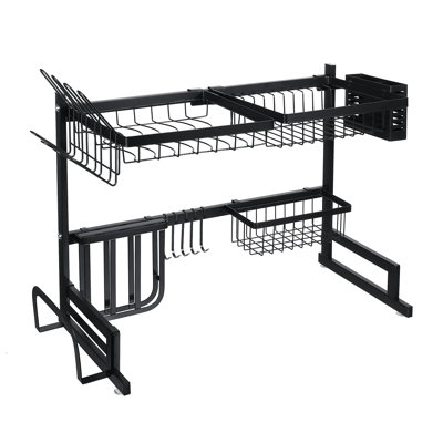 Stainless Steel Over The Sink Dish Rack