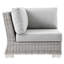 Chaise de coin d'extérieur Modway Conway-713648510