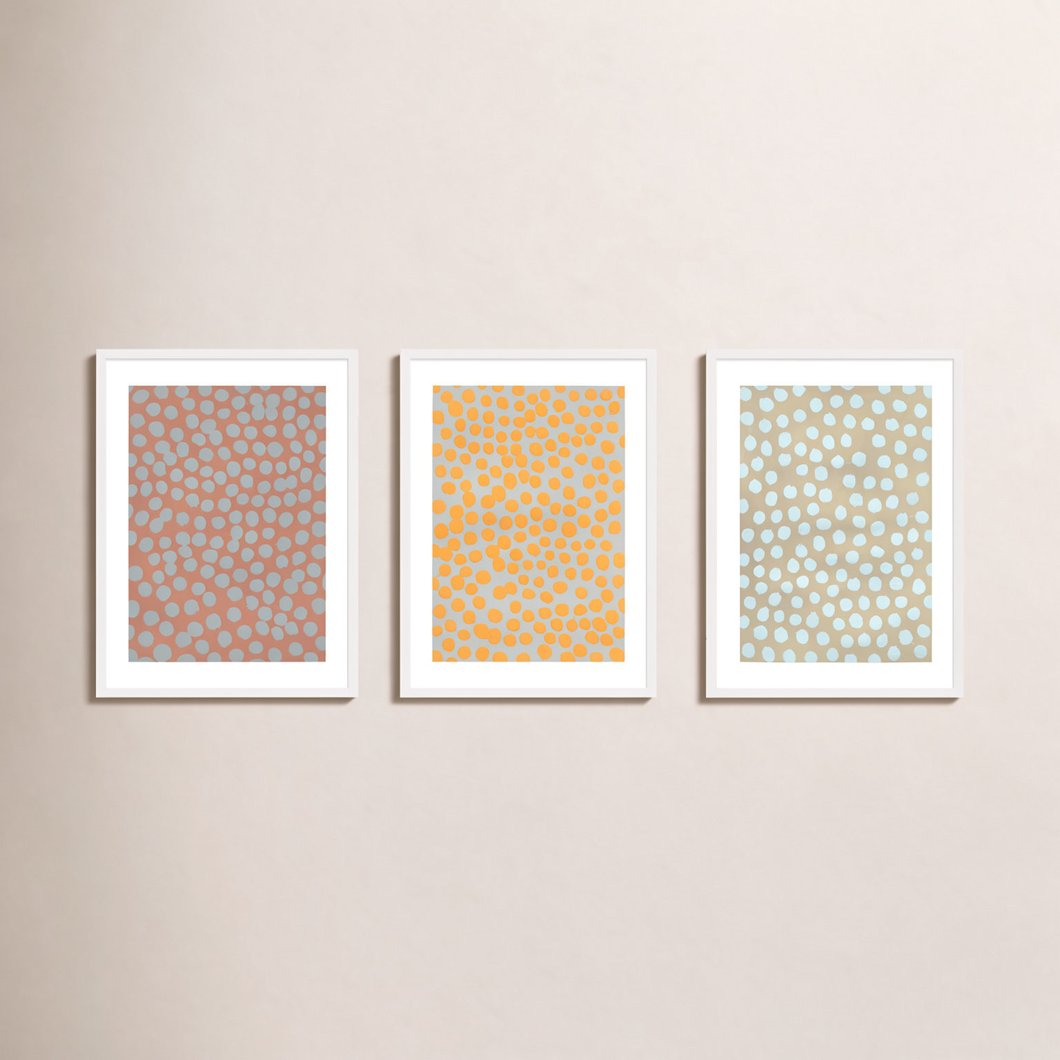 Affinity 4 by Michela Sorrentino, 20" H x 14" W x 1.25" D, White