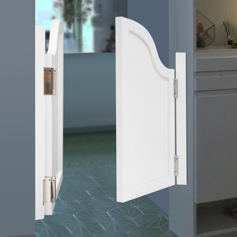 Solid Wood Café / Saloon Door, White