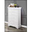 Commode Charleston avec DEL, tiroirs spacieux et style transitionnel moderne pour un rangement et une ambiance améliorés