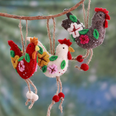 Rajesh Gehlot 3.9'' Fabric Hanging Figurine Ornament