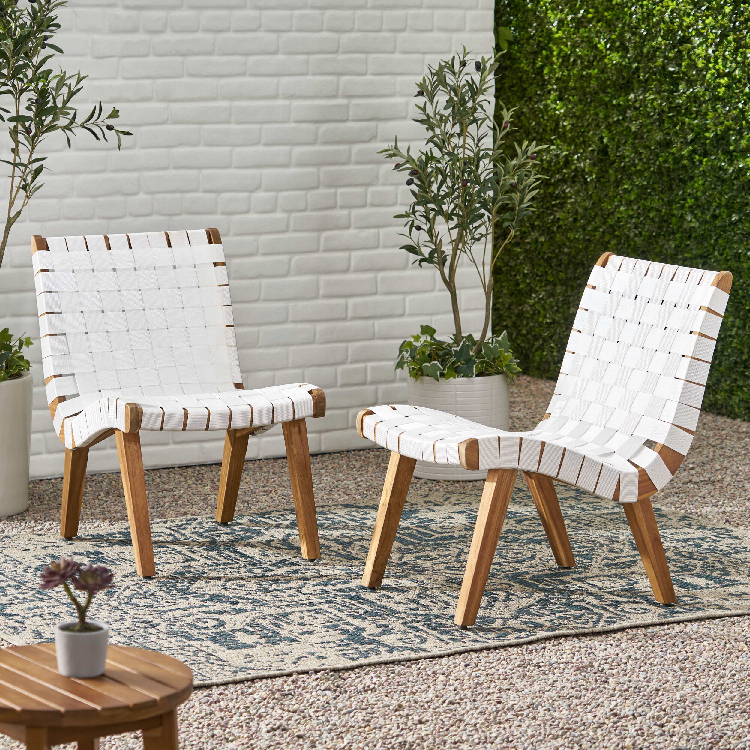 Foundstone™ Rover Patio Chair & Reviews | Wayfair