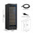 24-Inch Wine Refrigerator – 154-Bottle Tall Wine Fridge For Built-In Or Freestanding Cooler Use With Professional Compressor, Low Noise, Fast Cooling, And Intelligent Temperature Memory