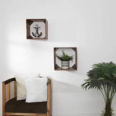 Wedemeyer Stoneware Ceramic Anchor Figurine - Stylish Nautical-Themed Decorative Object with Sleek Modern Design