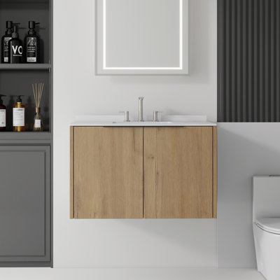 Meuble-lavabo flottant 36 po avec lavabo 36 po