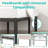 14'' Metal Bedframe No Box Spring Needed Eassy Assemble Platform Bed-195910671