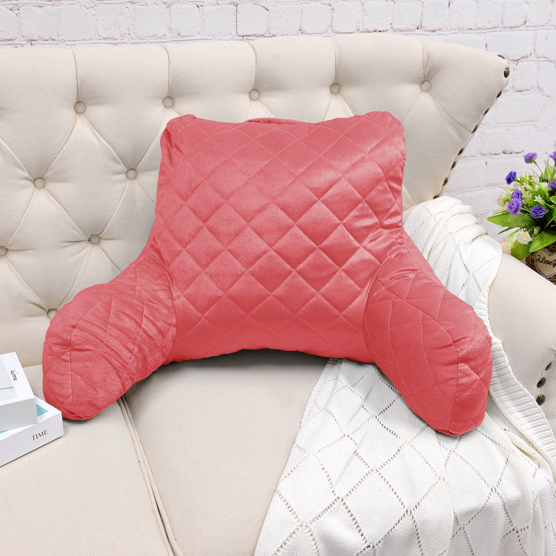 Velvet Throw Pillow Cover & Insert, Pink