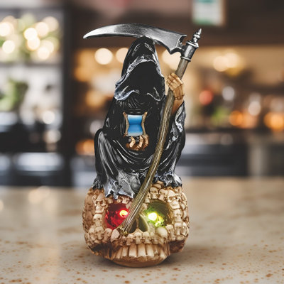 Figurine Santa Muerte 9,5 "à DEL