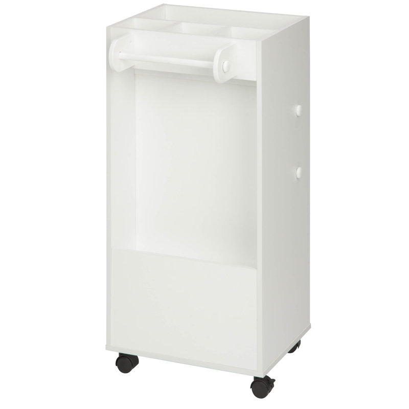 Rische 33.74'' H x 17.95'' W Utility Cart with Wheels