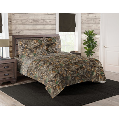 Percale Camouflage Pillowcase - Set of 4